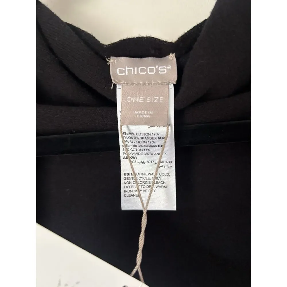 Chico's Reversible Travel Wrap Animal Print New Womens Shawl OS